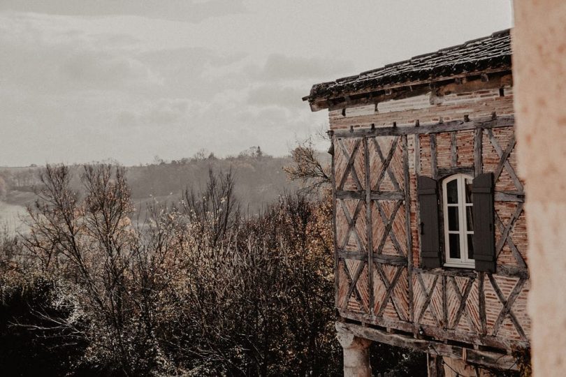 Un mariage couleur brique en hiver au Domaine de Puissentut - Photos : Marine Arborio - Blog mariage : La mariée aux pieds nus