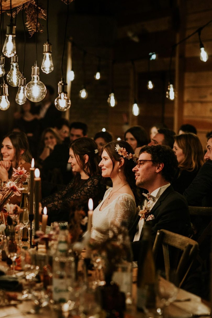 Un mariage en hiver à La Drille au bord de l'eau en Alsace - Photos : Photography by Chloé - Blog mariage : La mariée aux pieds nus