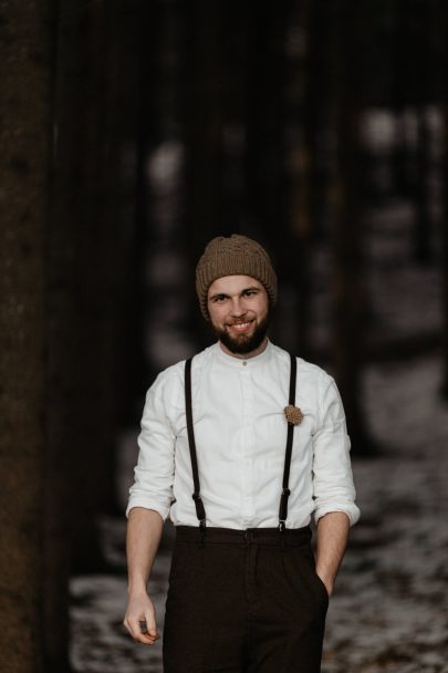 Un mariage en hiver sous la neige en Alsace - Photos : Capyture - Blog mariage : La mariée aux pieds nus