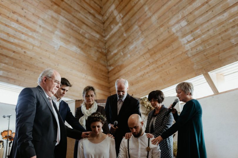 Un mariage en hiver sous la neige en Alsace - Photos : Capyture - Blog mariage : La mariée aux pieds nus