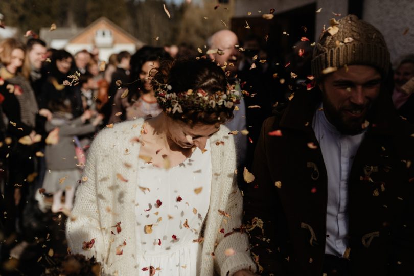 Un mariage en hiver sous la neige en Alsace - Photos : Capyture - Blog mariage : La mariée aux pieds nus