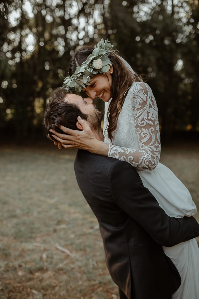 Un mariage au Domaine du Guerric sur l'Île aux Moines - Photos : Aurélien Bretonnière - Blog mariage : La mariée aux pieds nus