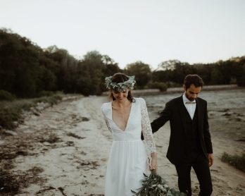 Un mariage au Domaine du Guerric sur l'Île aux Moines - Photos : Aurélien Bretonnière - Blog mariage : La mariée aux pieds nus