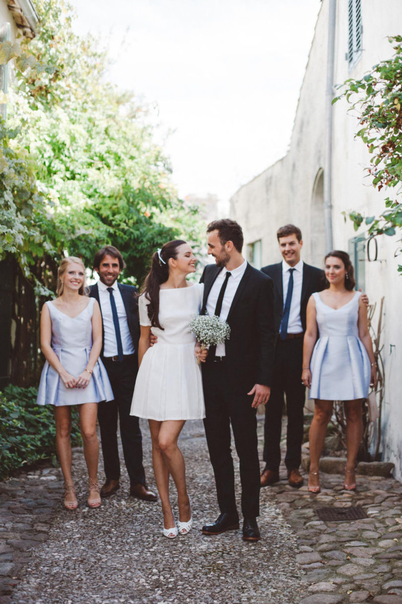 Un mariage en blanc à l'île de Ré - A découvrir sur le blog mariage www.lamarieeauxpiedsnus.com - Photos : Wild Sparrow