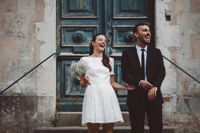 Un mariage en blanc à l'île de Ré - A découvrir sur le blog mariage www.lamarieeauxpiedsnus.com - Photos : Wild Sparrow