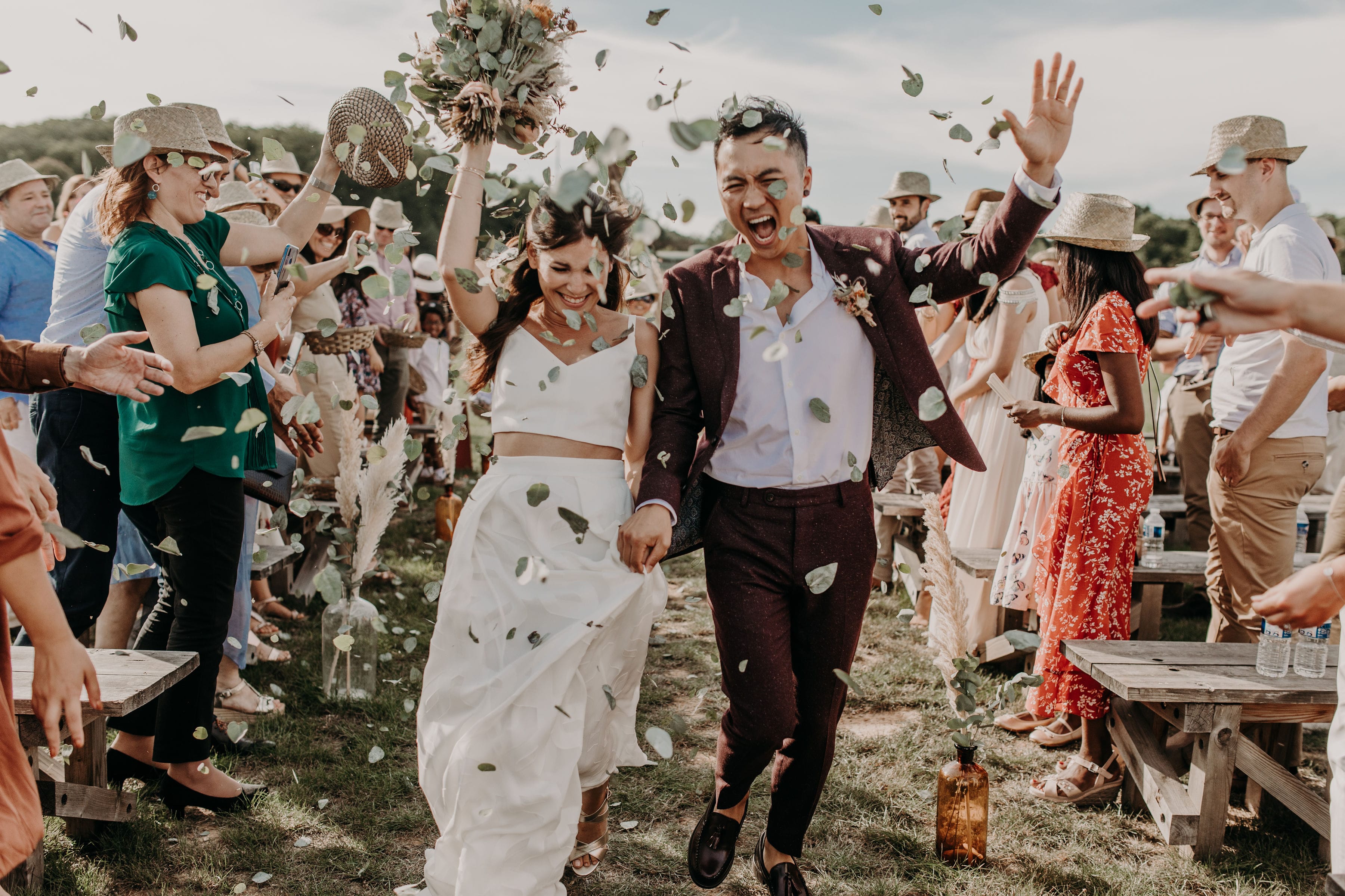 Un mariage bohème-folk et indus au Domaine des Bonnes Joies - Photos : Yoris Photographer - Blog mariage : La mariée aux pieds nus