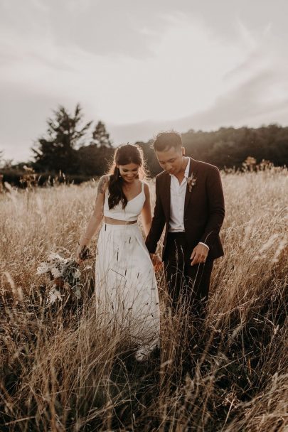 Un mariage bohème-folk et indus au Domaine des Bonnes Joies - Photos : Yoris Photographer - Blog mariage : La mariée aux pieds nus