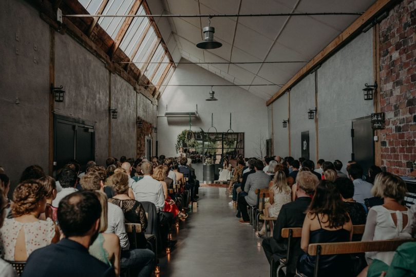 Un mariage industriel et vintage à La Factory près de Lyon - Photos : Alejandra Loaiza - Blog mariage : La mariée aux pieds nus