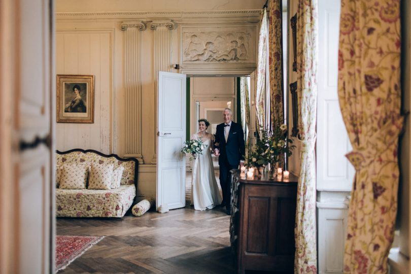 Un mariage intime au château de Montplaisant - Photos : Ingrid Lepan - Blog mariage : La mariée aux pieds nus