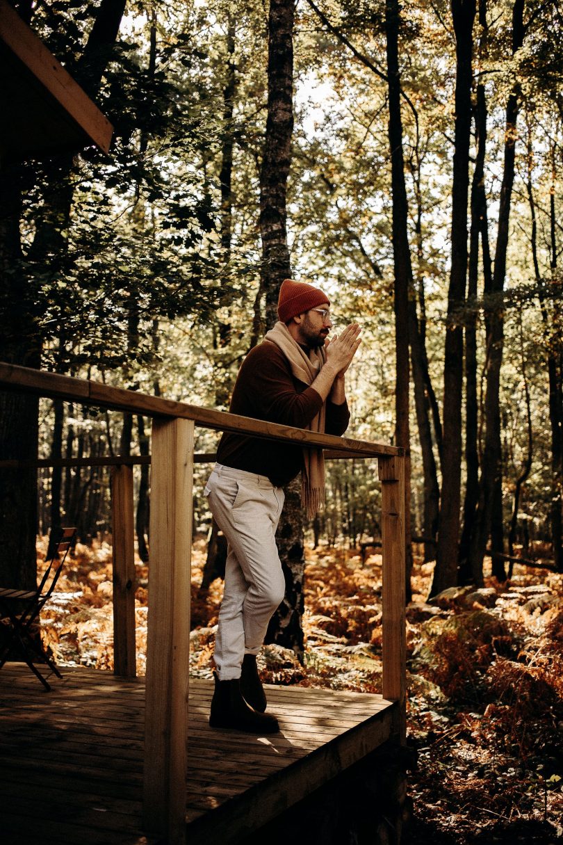 Un mariage intime en pleine forêt au Domaine de La Roche Couloir - Photos : Mélody Barabé - Blog mariage : La mariée aux pieds nus