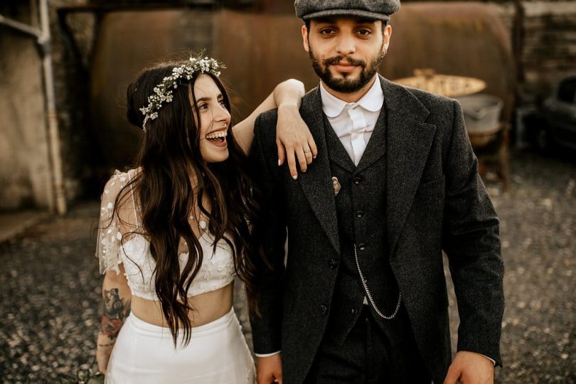 Un mariage bohème aux accents Peaky Blinders au Domaine des Bonnes Joies - Photos : Chris and Ruth - Planning : Artis Evènement - Blog mariage : La mariée aux pieds nus