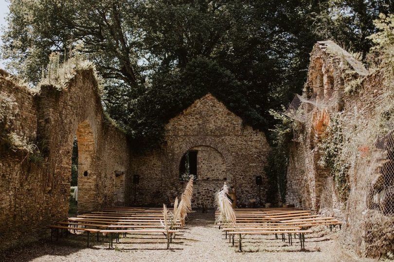 Un mariage au Manoir de la Jahotière en Loire-Atlantique - Photos : Fanny Paris - Blog mariage : La mariée aux pieds nus