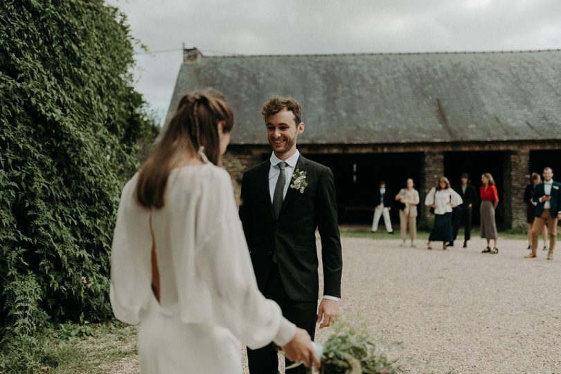 Un mariage au Manoir de la Fresnaye en Bretagne - Photos : Romuald Payraudeau - Blog mariage : La mariée aux pieds nus