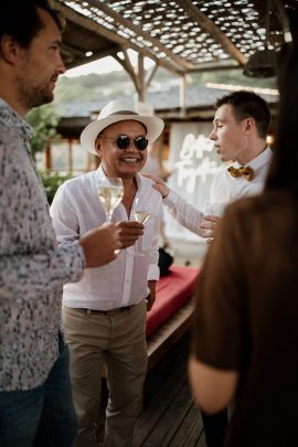 Un mariage au Maora Beach en Corse - Photos : Coralie Lescieux - Blog mariage : La mariée aux pieds nus