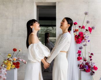 Un mariage minimaliste et coloré au Vallon des Glauges - Photos : Rock'n Brides - Blog mariage : La mariée aux pieds nus