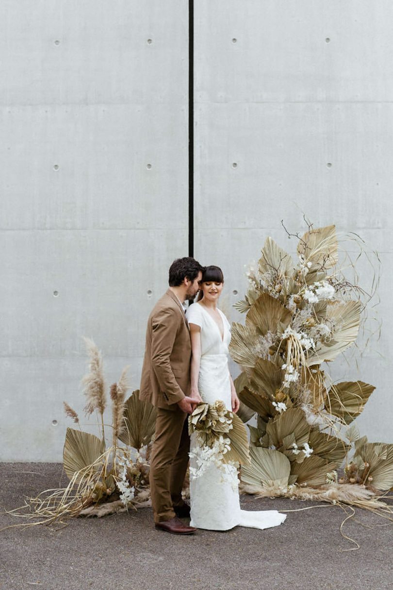 Un mariage épuré et minimaliste - Photos : Elodie Winter - Blog mariage : La mariée aux pieds nus