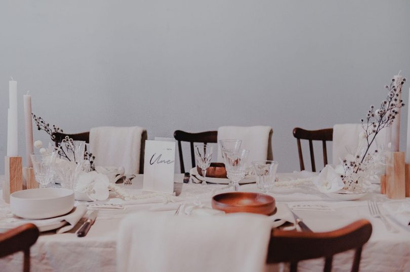 Un mariage moderne en blanc à Bordeaux - Photos : Clea Photographe - Blog mariage : La mariée aux pieds nus