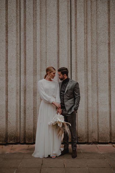 Un mariage moderne en blanc à Bordeaux - Photos : Clea Photographe - Blog mariage : La mariée aux pieds nus