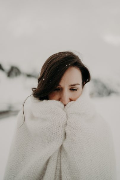 Un mariage sous la neige en Autriche - La mariée aux pieds nus