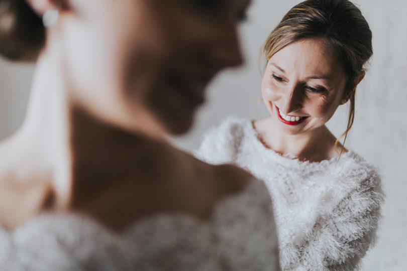 Un mariage en hiver sous la neige à La Plagne - A découvrir sur le blog mariage www.lamarieeauxpiedsnus .com - Photos : NeuPap Photography