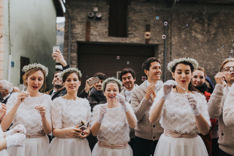 Un mariage en hiver sous la neige à La Plagne - A découvrir sur le blog mariage www.lamarieeauxpiedsnus .com - Photos : NeuPap Photography