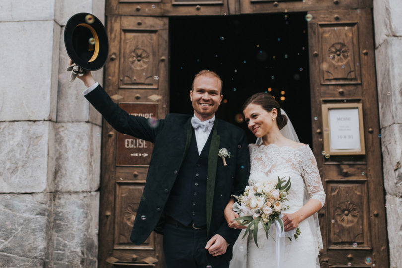 Un mariage en hiver sous la neige à La Plagne - A découvrir sur le blog mariage www.lamarieeauxpiedsnus .com - Photos : NeuPap Photography