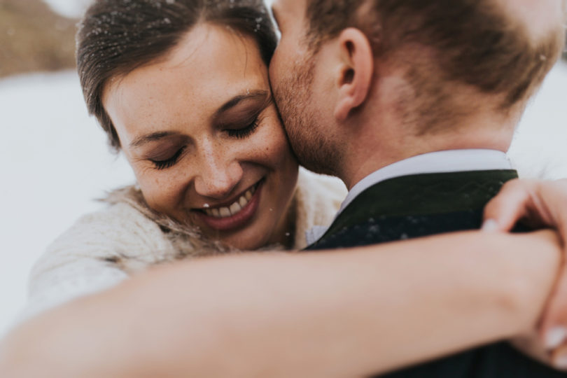 Un mariage en hiver sous la neige à La Plagne - A découvrir sur le blog mariage www.lamarieeauxpiedsnus .com - Photos : NeuPap Photography