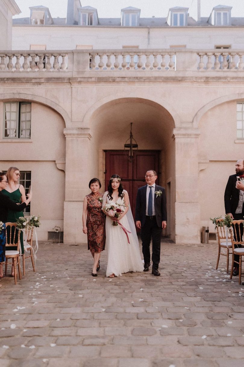 Un mariage au Musée de la chasse à Paris - Photos : Lika Banshoya - Blog mariage : La mariée aux pieds nus