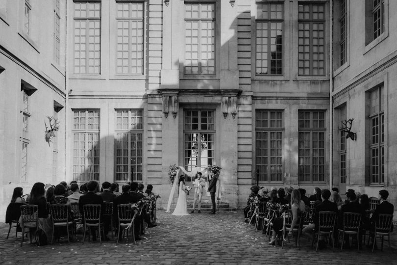Un mariage au Musée de la chasse à Paris - Photos : Lika Banshoya - Blog mariage : La mariée aux pieds nus
