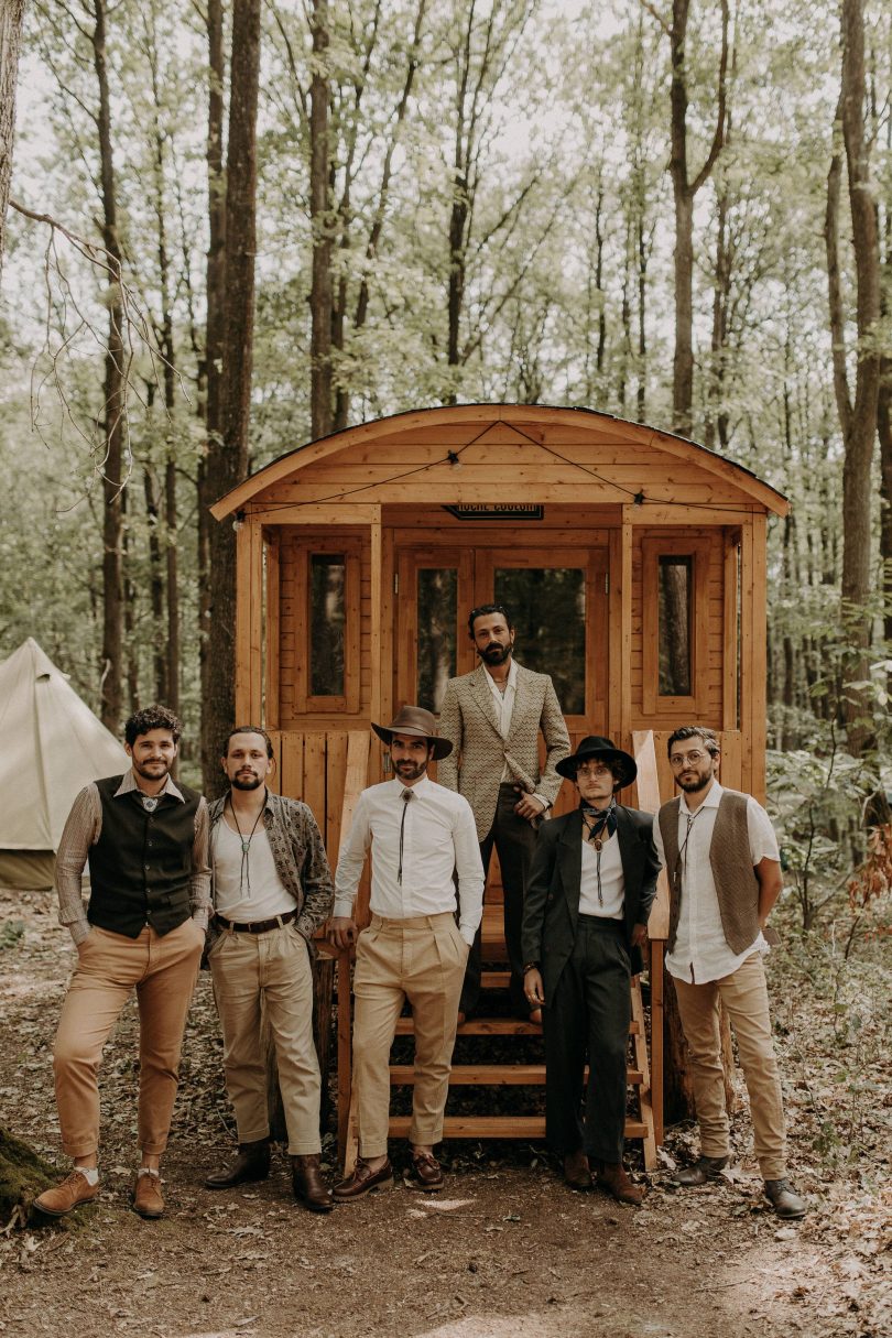 Un mariage au coeur de la nature dans la vallée de Chevreuse - Photos : Baptiste Hauville - Blog mariage : La mariée aux pieds nus