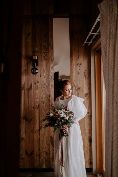 Un mariage sous la neige à la montagne - Photos : Bel Esprit - Blog mariage : La mariée aux pieds nus