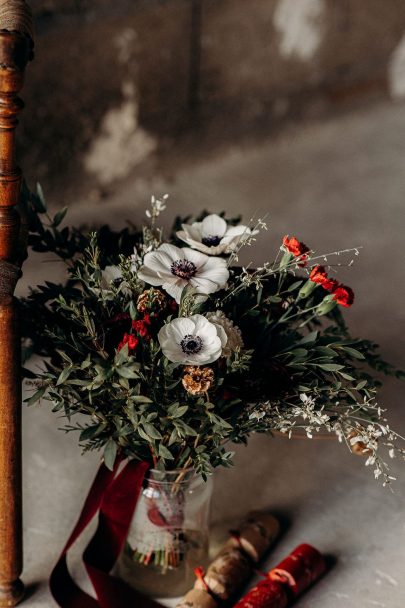 Un mariage à Noël - Photos : Melody Barabé - Blog mariage : La mariée aux pieds nus