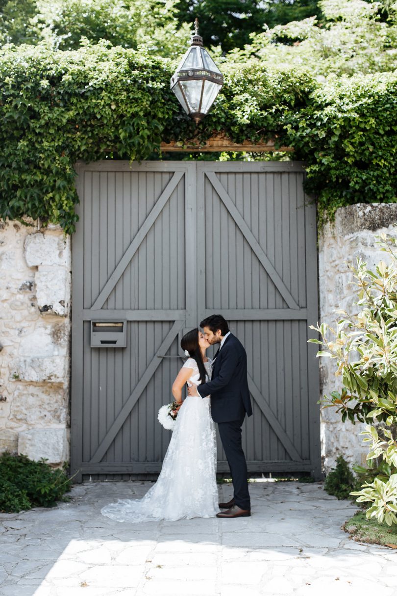 Un mariage en blanc en Normandie à la Dîme de Giverny - Photos : Zoe Fidji - Blog mariage : La mariée aux pieds nus