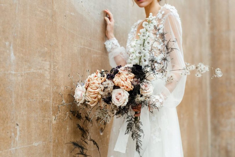 Un mariage en nude et noir à Strasbourg - Photos : Elodie Winter - Blog mariage : La mariée aux pieds nus