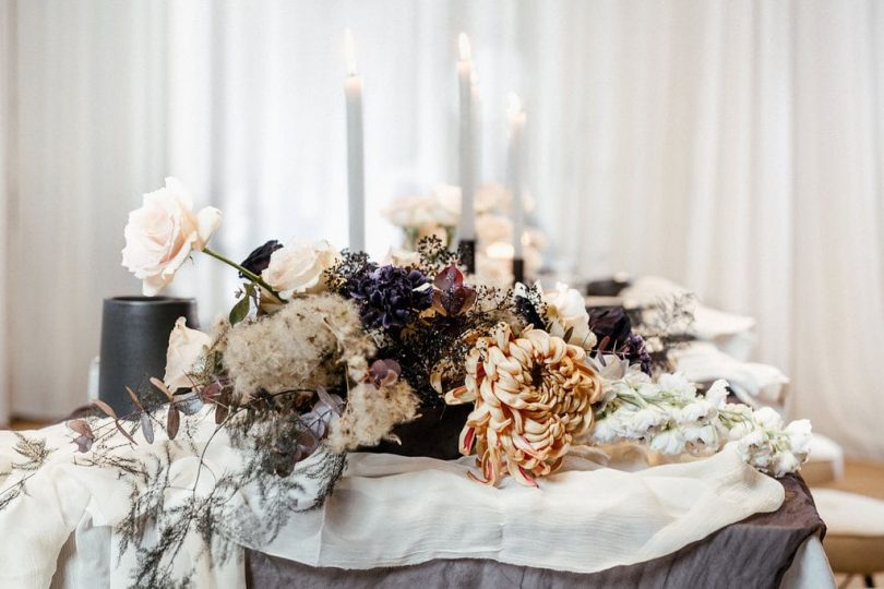 Un mariage en nude et noir à Strasbourg - Photos : Elodie Winter - Blog mariage : La mariée aux pieds nus