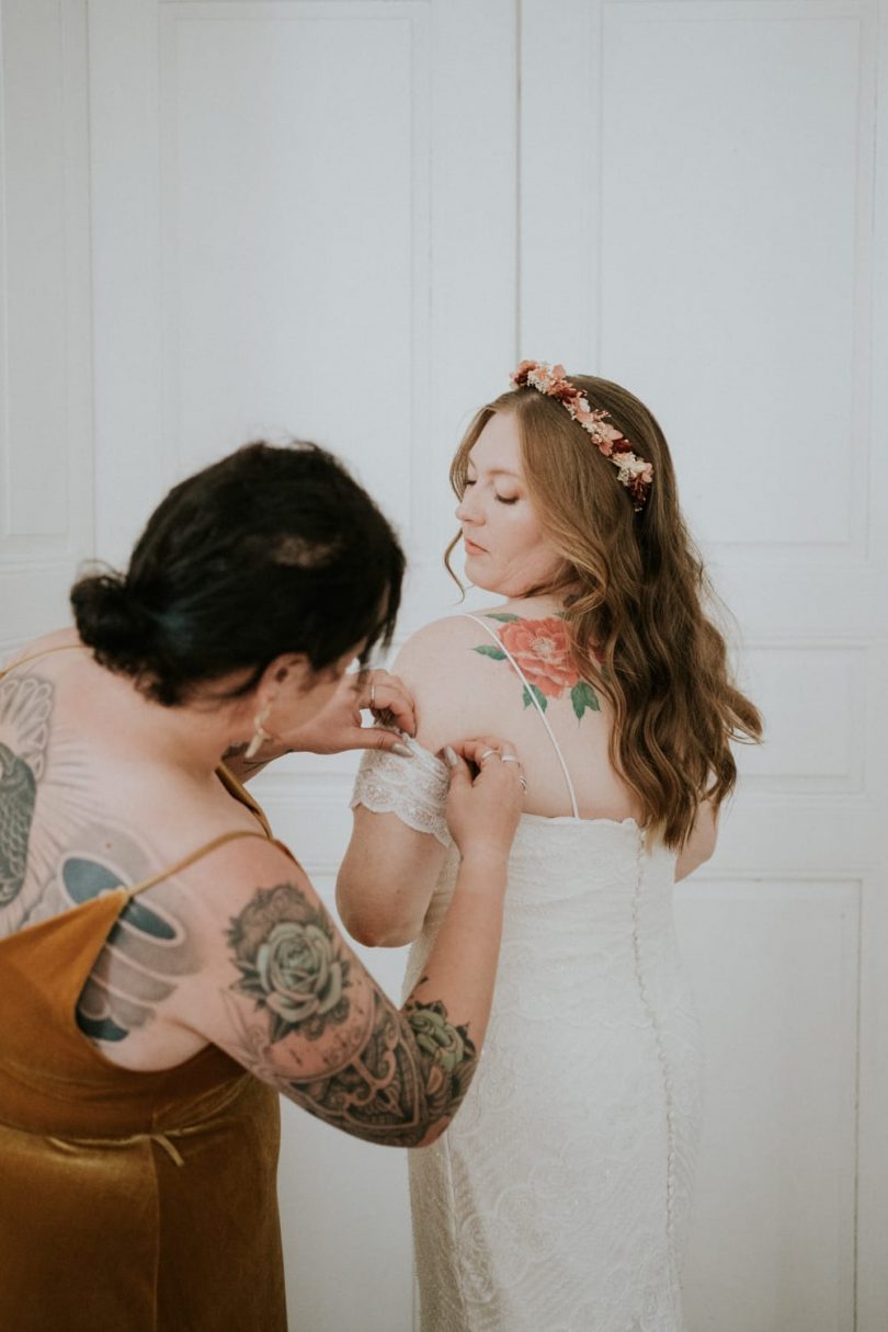 Un mariage à L'Orangerie du Manoir en Alsace - Photos : Photography by Chloé - Blog mariage : La mariée aux pieds nus