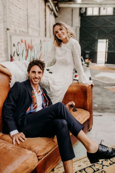 Un mariage à l'Atelier Armand à Paris - Photos : Chloé LDN - Blog mariage : La mariée aux pieds nus