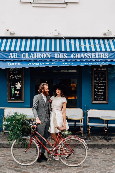 Un mariage à Paris - Tout Doux Liste - Photos : Pierre Atelier - Blog mariage : La mariée aux pieds nus