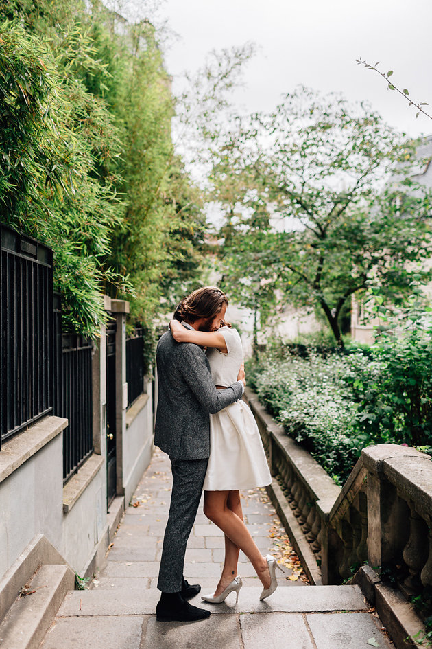 Un mariage à Paris - Tout Doux Liste - Photos : Pierre Atelier - Blog mariage : La mariée aux pieds nus