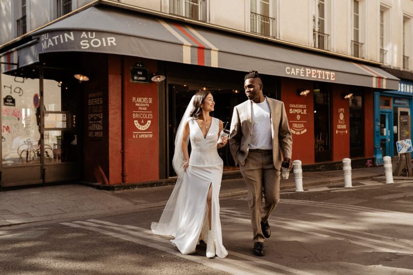 Un mariage sur les toits de Paris - Photos : Throught the glass Paris - Blog mariage : La mariée aux pieds nus