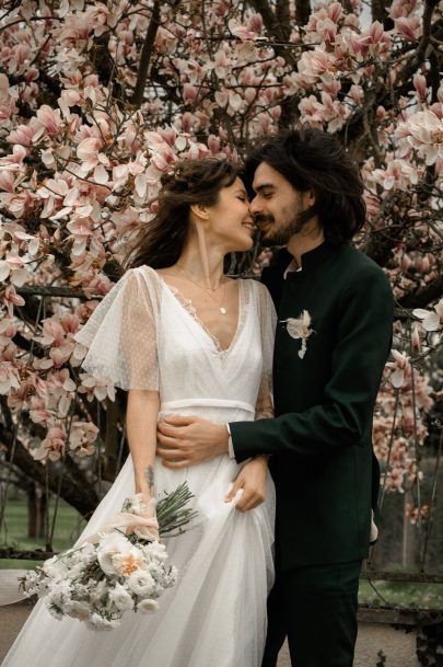 Un mariage pastel au Moulin de Mourette en Seine et Marne - Photos : Solveig & Ronan - Blog mariage : La mariée aux pieds nus