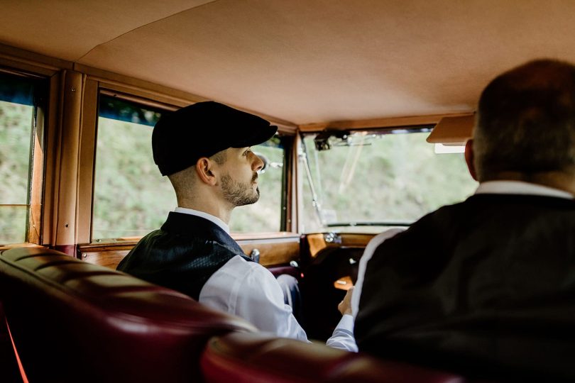 Un mariage sur le thème de Peaky Blinders au Château Haute Germaine dans les Alpes Maritimes - Photos : David Latour - Blog mariage : La mariée aux pieds nus