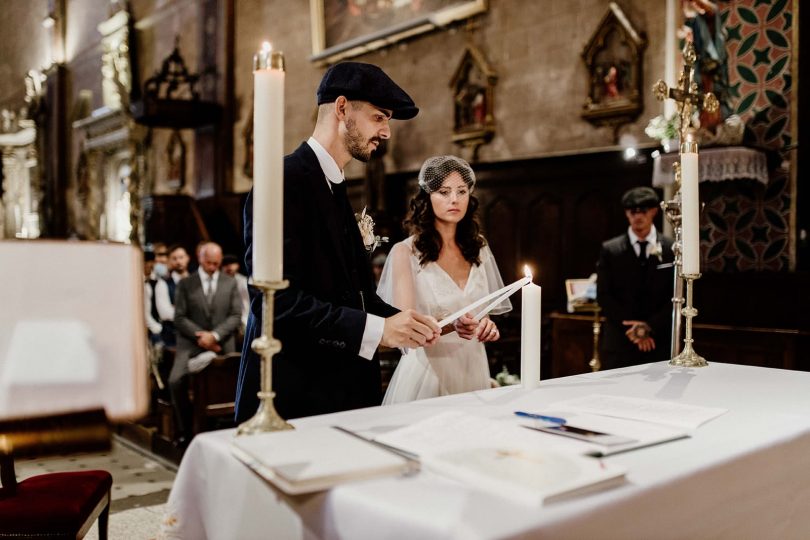 Un mariage sur le thème de Peaky Blinders au Château Haute Germaine dans les Alpes Maritimes - Photos : David Latour - Blog mariage : La mariée aux pieds nus