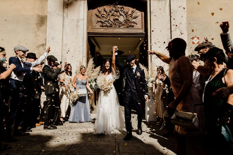 Un mariage sur le thème de Peaky Blinders au Château Haute Germaine dans les Alpes Maritimes - Photos : David Latour - Blog mariage : La mariée aux pieds nus