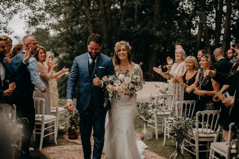 Un mariage inspiré par Peaky Blinders au Domaine de Voisenon en Seine-et-Marne - Photos : Gwendoline Noir - Blog mariage : La mariée aux pieds nus