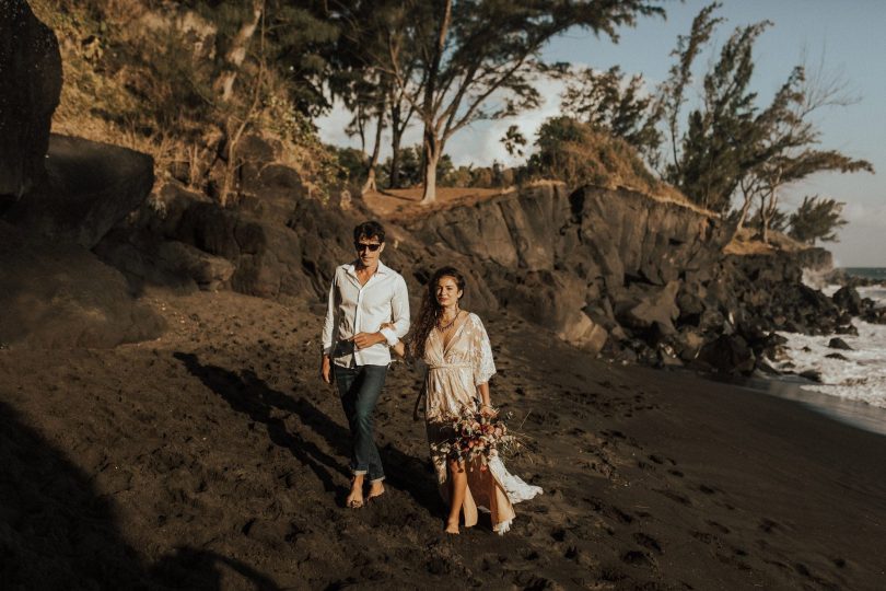 Un mariage en petit comité sur l'île de La Réunion - Photos : Abigail Morellon - Blog mariage : La mariée aux pieds nus