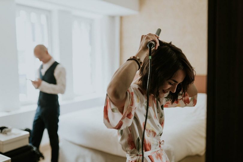 Un mariage en petit comité près de Lille - Photos : Madame B Photographie - Blog mariage : La mariée aux pieds nus