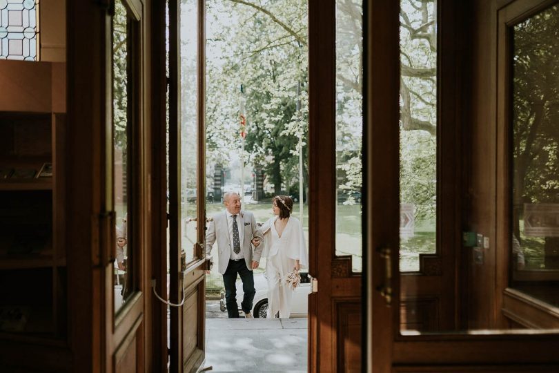 Un mariage en petit comité près de Lille - Photos : Madame B Photographie - Blog mariage : La mariée aux pieds nus