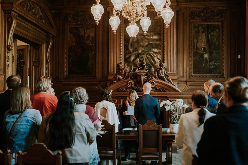 Un mariage en petit comité près de Lille - Photos : Madame B Photographie - Blog mariage : La mariée aux pieds nus