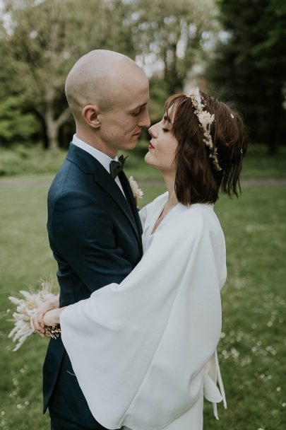 Un mariage en petit comité près de Lille - Photos : Madame B Photographie - Blog mariage : La mariée aux pieds nus